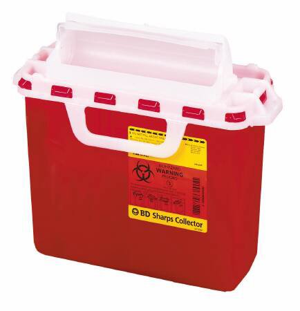 Sharps Container Red Next Generation Patient Roo .. .  .  